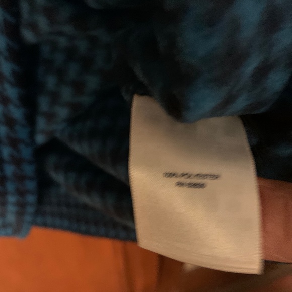 Lands end houndstooth quarter zip fleece. Never worn - Picture 5 of 6